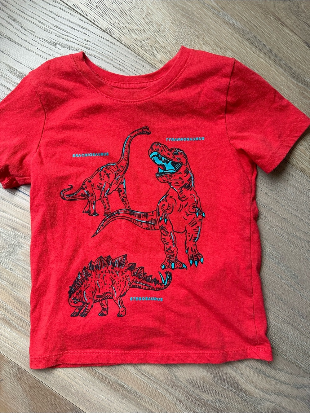 Cat & Jack Short Sleeve T-Shirt Red 5T